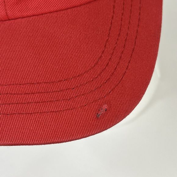 Vineyard Vines Classic Washed Baseball Hat Coral/Navy Whale - Picture 10 of 10